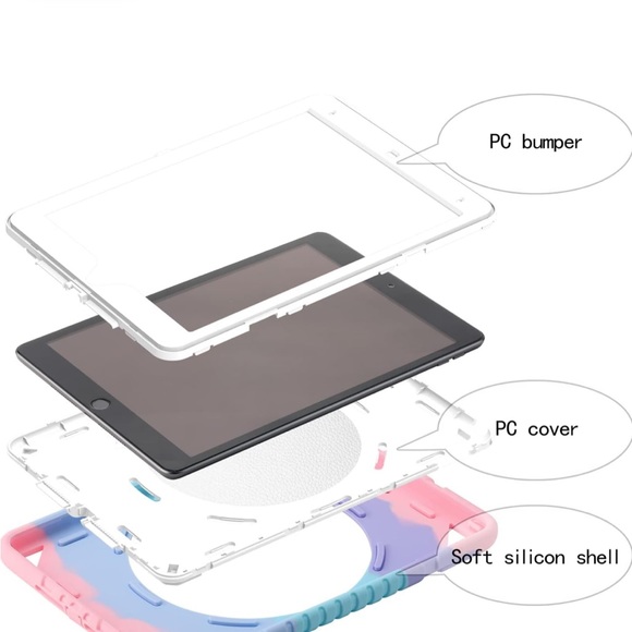 XZC iPad 9th/8/th 7th generation case NWT - Picture 9 of 14